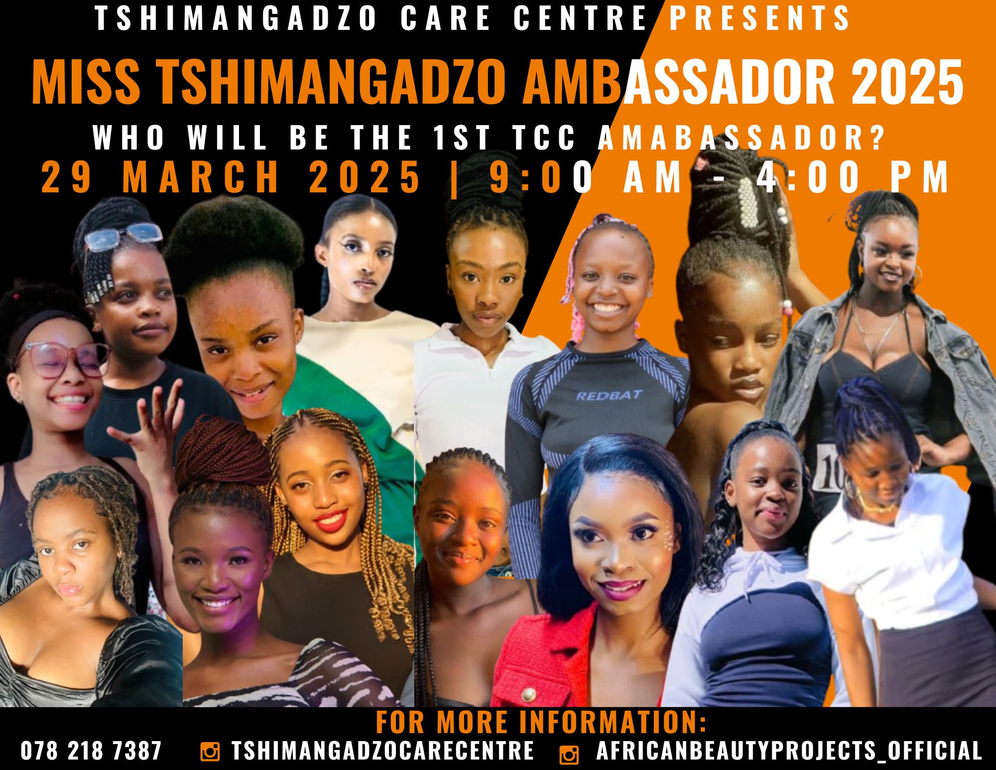 Purple Orange College Trifold Brochure